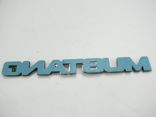 NOS - OEM Ford D9ZZ-6642528-A Rear Trunk Deck Lid Emblem Ornament 79-86 Mustang