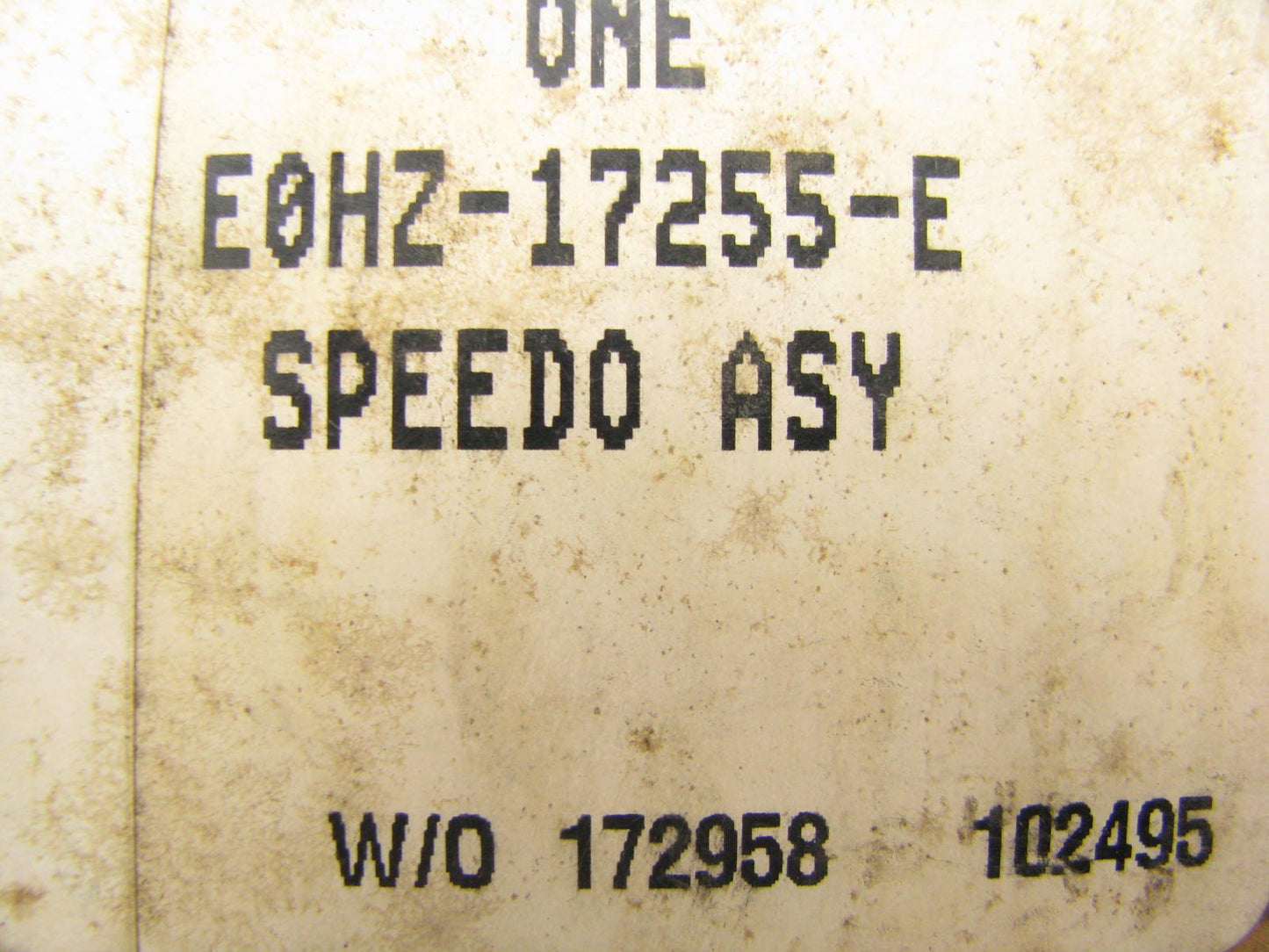 NOS - OEM Ford E0HZ-17255-E Speedometer Gauge 1980-1985 L-Series W/ Line Haul