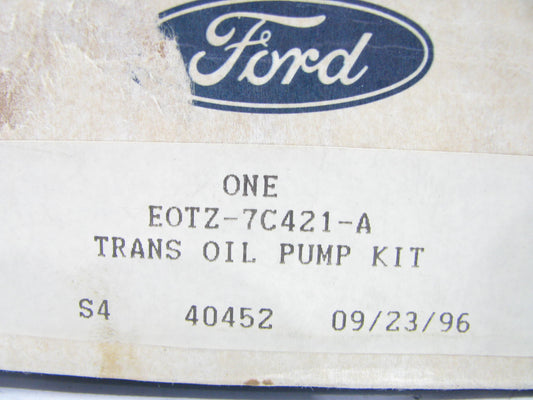 NEW - OEM Ford E0TZ-7C421-A Transfer Case Oil Pump Kit For Borg Warner BW1345
