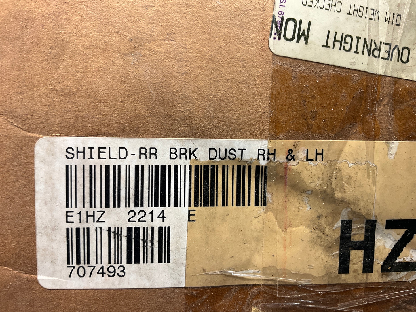 NEW Ford E1HZ-2214-E Brake Carrier Dust Shield - 16-1/2'' X 5'' Rockwell Cam Air
