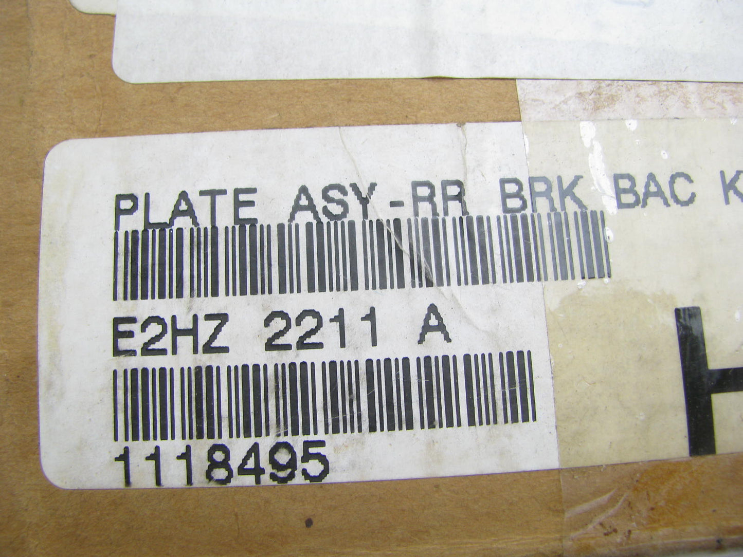 NEW - OEM Ford E2HZ-2211-A Rear Brake Spider 1982-1990 38M 40M W/ Neway 16.5x7''