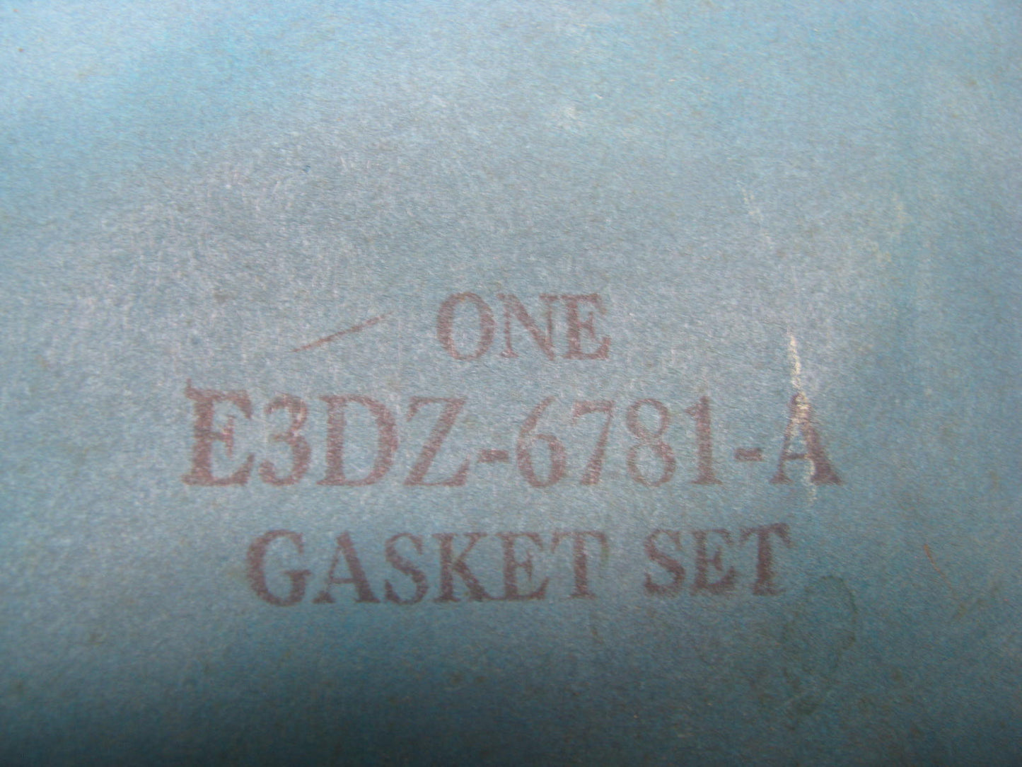 NEW - OEM Ford E3DZ-6781-A Engine Engine Oil Pan Gasket 1982-1987 3.8L-V6