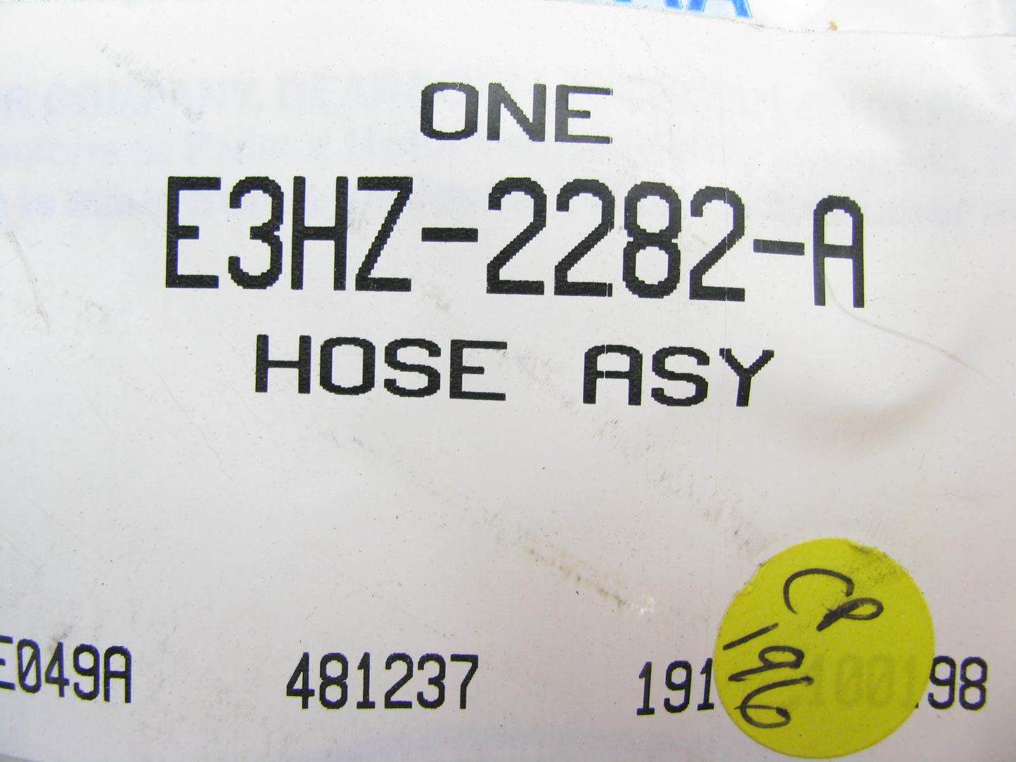 NEW - OEM Ford E3HZ-2282-A Brake Hydraulic Hose - Rear