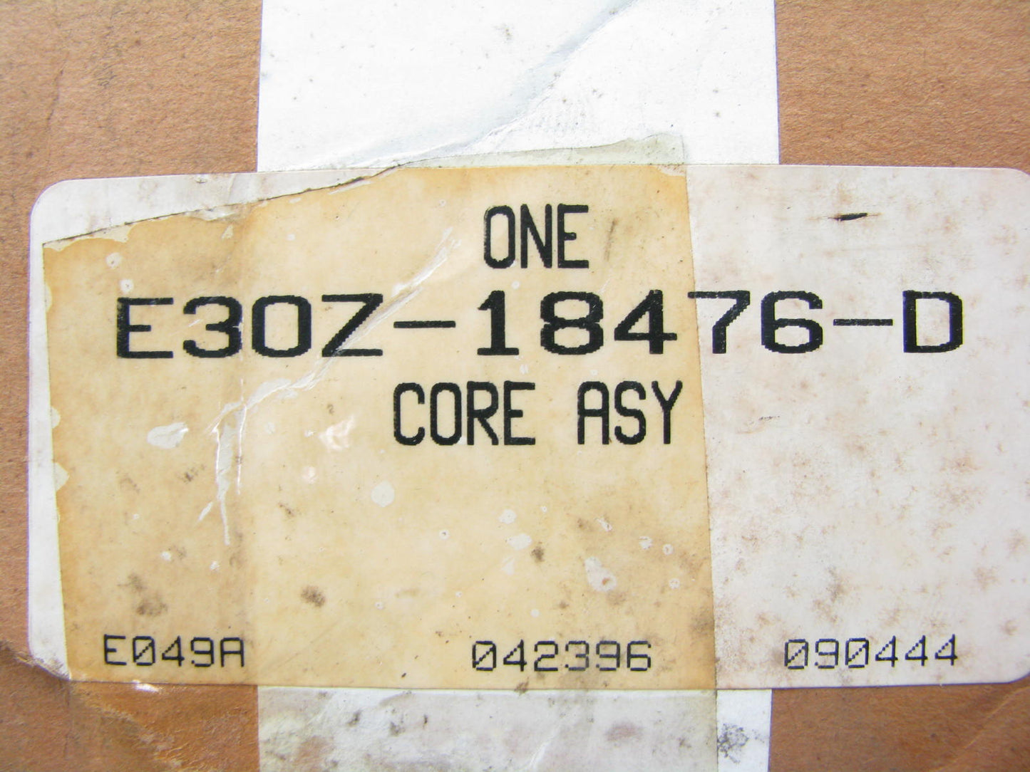 NEW - OEM Ford E3OZ-18476-D Front Heater Core 1975-83 E100 75-87 E150 E250 E350