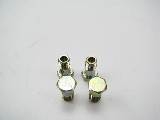 (4) NEW OEM 1984-1985 Ford 2.0L DIESEL Escort Oil Supply Tube Connector Bolts