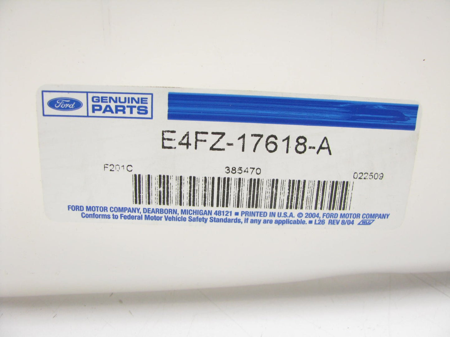 NEW Ford E4FZ-17618-A Windshield Washer Fluid Tank Reservoir - W/o Level Sensor