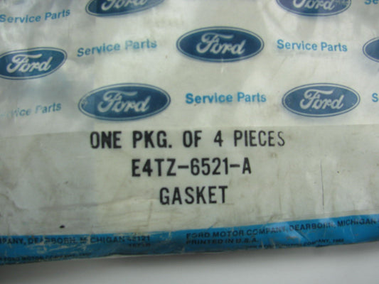 4 Pcs - OEM Ford E4TZ-6521-A Valve Cover Gasket 1985-1996 300 4.9L F150 F250 I6
