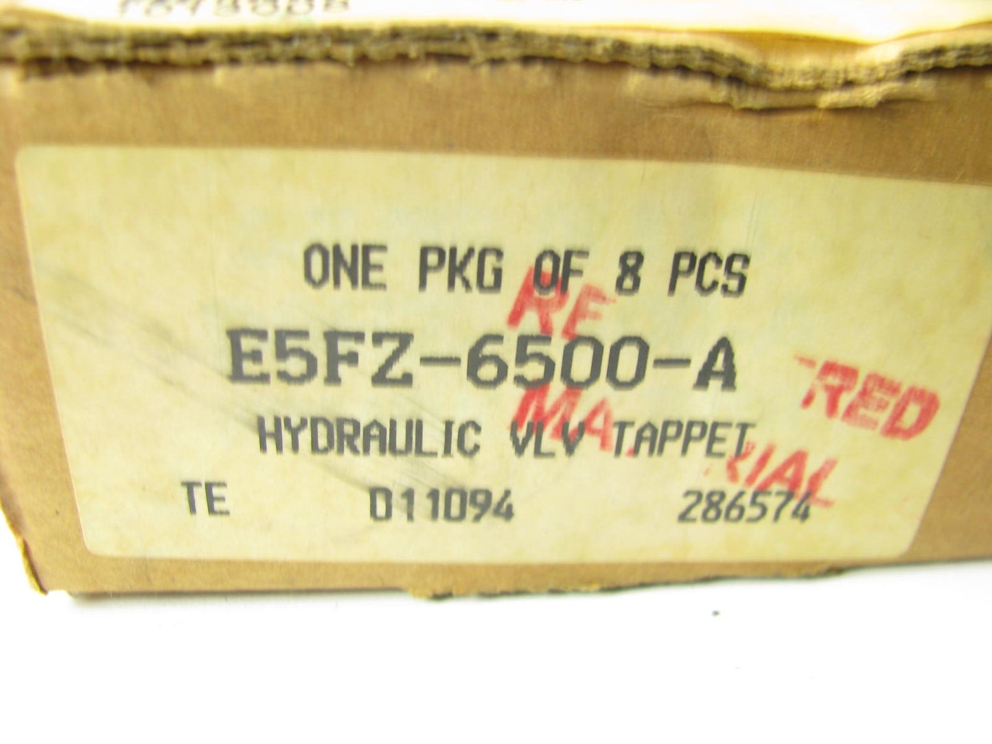(8) NEW - OEM Ford E5FZ-6500-A Engine Valve Lifters 1984-1989 1.6L 1.9L-L4