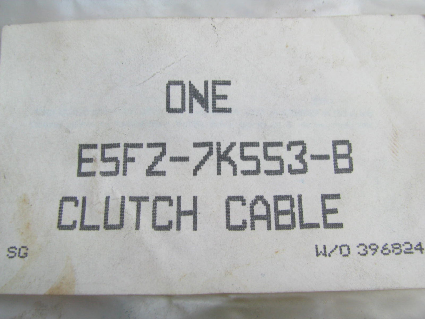 OEM Ford E5FZ-7K553-B Clutch Release Cable