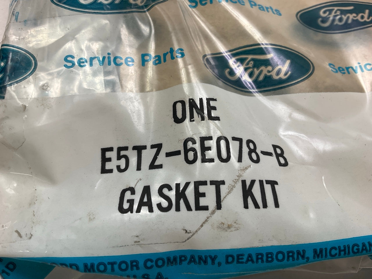 INCOMPLETE Ford E5TZ-6E078-B Lower Engine Conversion Gasket Set 1985-1987 300-L6