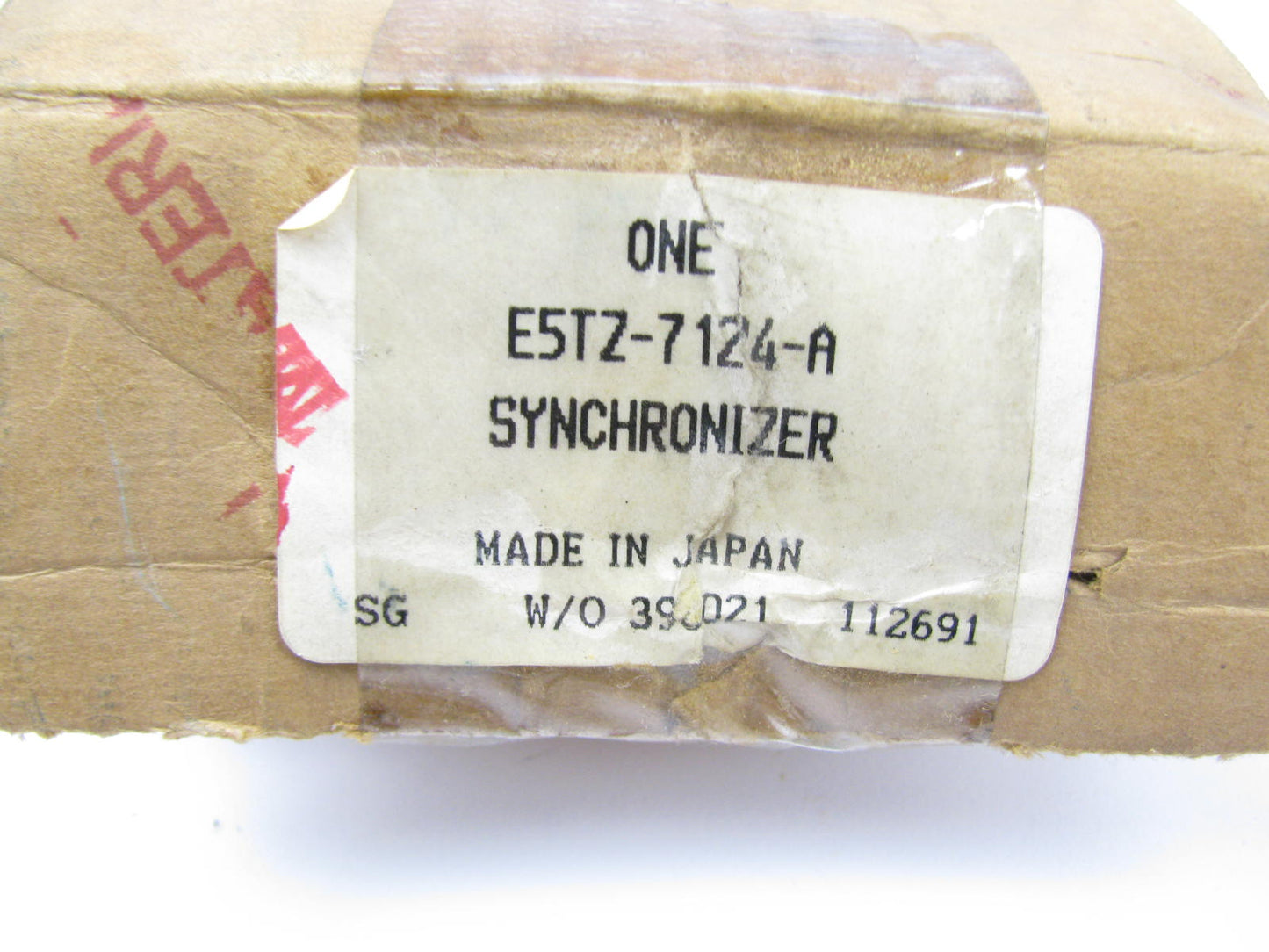 NEW - OEM Ford E5TZ-7124-A 1-2 Synchronizer Assembly 1985-1987 FM145 FM146