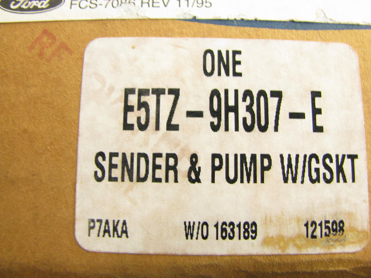 NEW OEM Ford E5TZ-9H307-E Fuel Pump & Level Sender 1985-86 F250 F350 460-V8 AFT