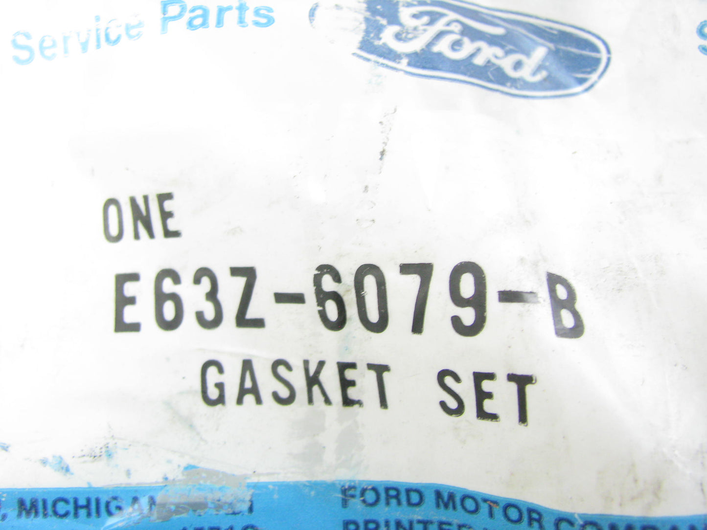 NEW - OEM Ford E63Z-6079-B Cylinder Head Gasket Set 1985-87 Tempo Topaz 2.3L-L4