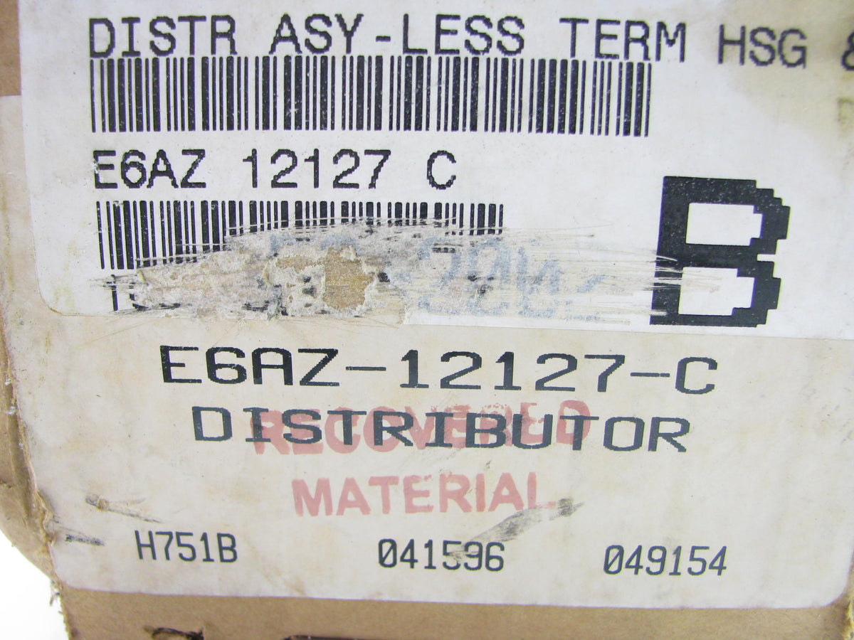NEW - OEM Ford E6AZ-12127-C Ignition Distributor For 1986-1992 3.0L-V6