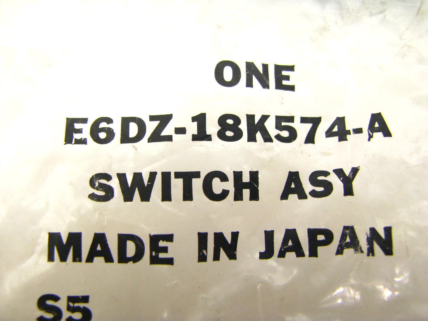 NEW - OEM Ford E6DZ-18K574-A Heated Windshield Switch 1986-1989 Taurus
