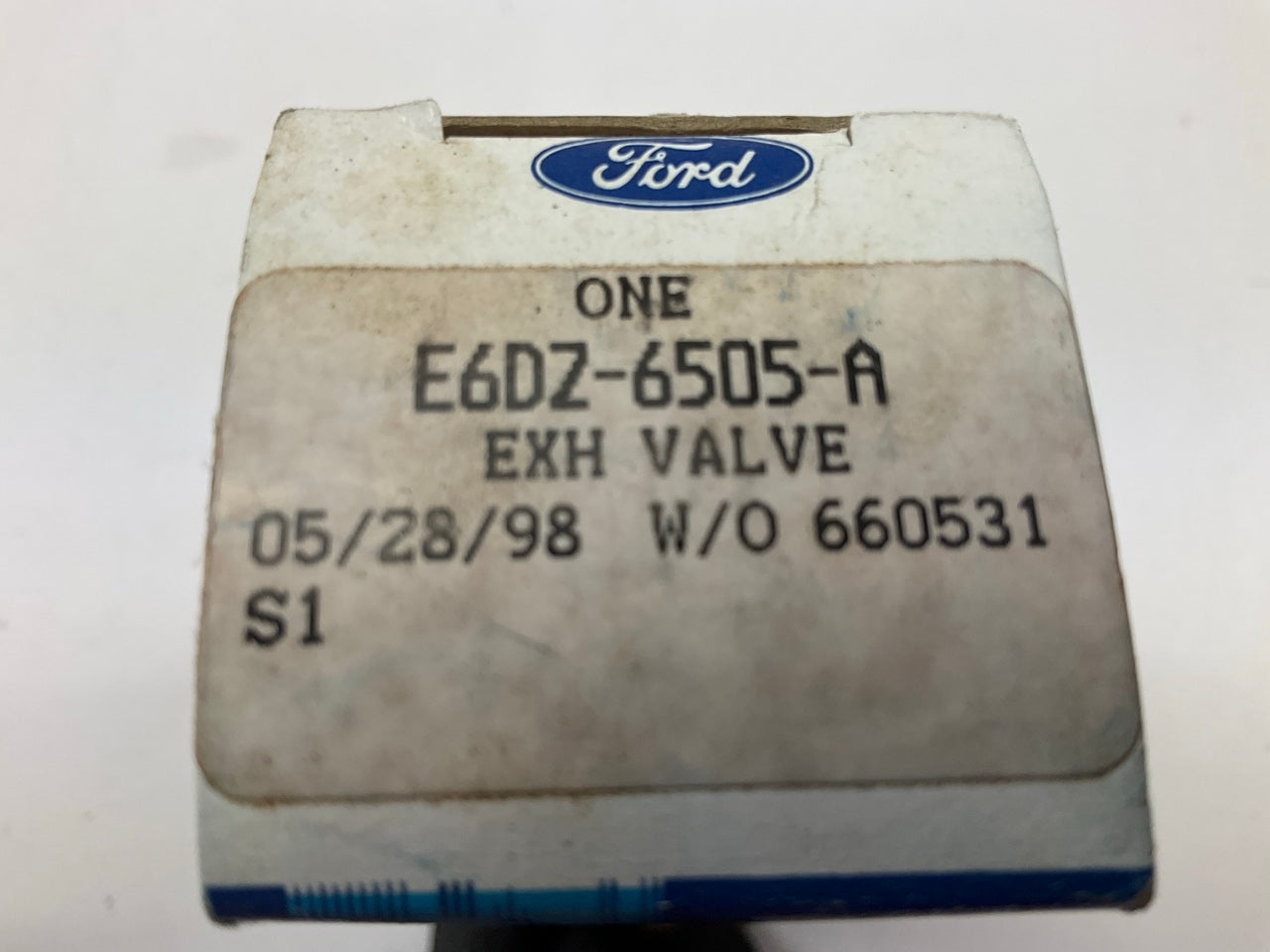 (6) NEW - OEM Ford E6DZ-6505-A Engine Exhaust Valve - Vulcan OHV 3.0L V6