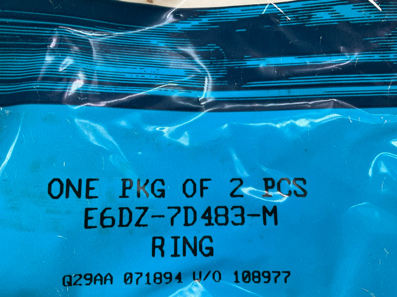 (2) NEW OEM Ford E6DZ-7D483-M Transmission Direct Clutch Snap Ring .050'' - AXOD
