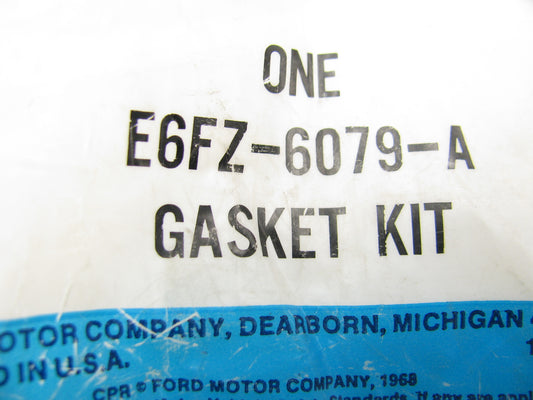 NEW - OEM Ford E6FZ-6079-A Cylinder Head Gasket Set 1985-1990 Ford Mercury 1.9L