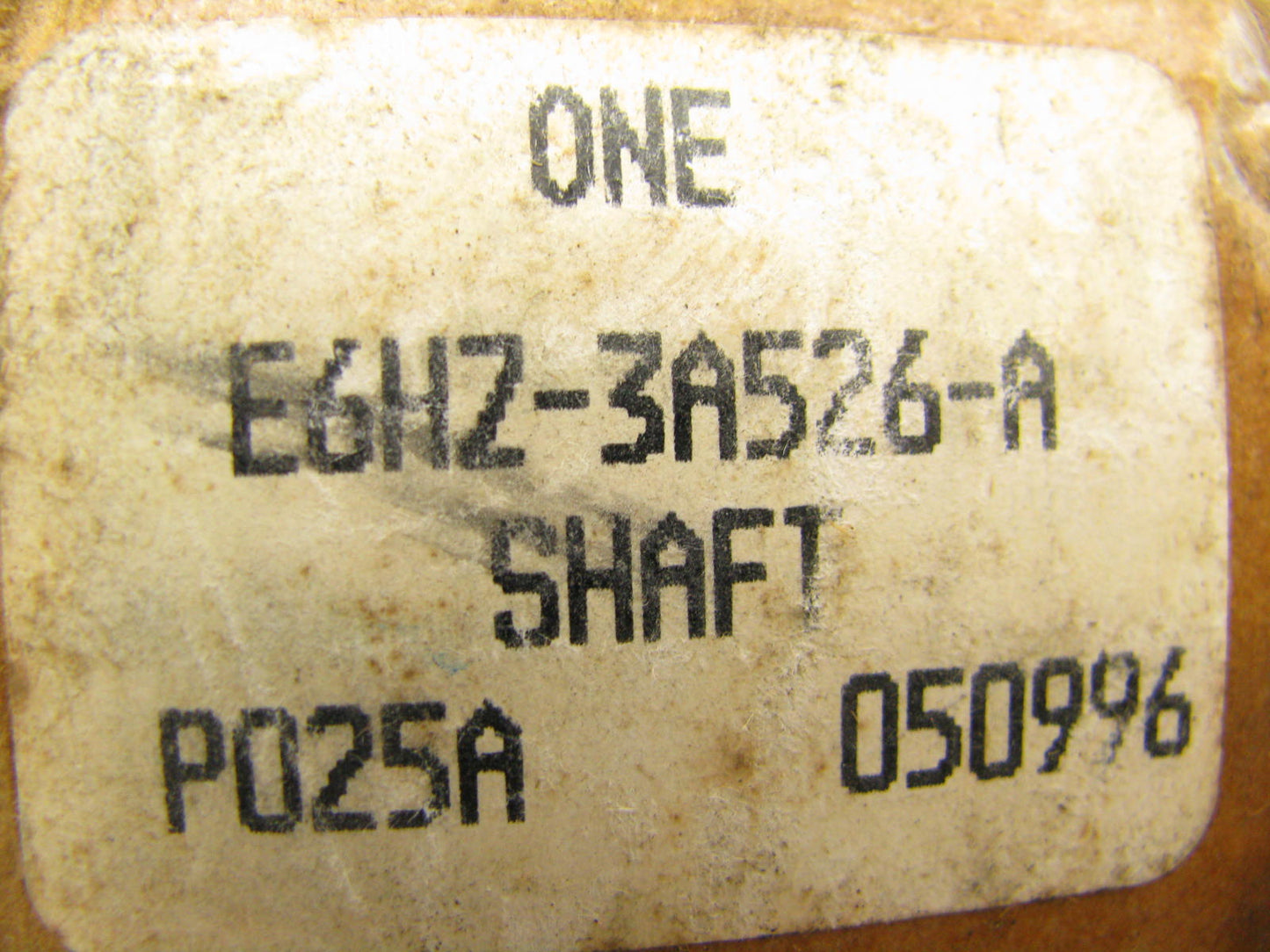 NEW - OEM Ford E6HZ3A526A Steering Column Shaft Assembly 1986-1998 CF600/700