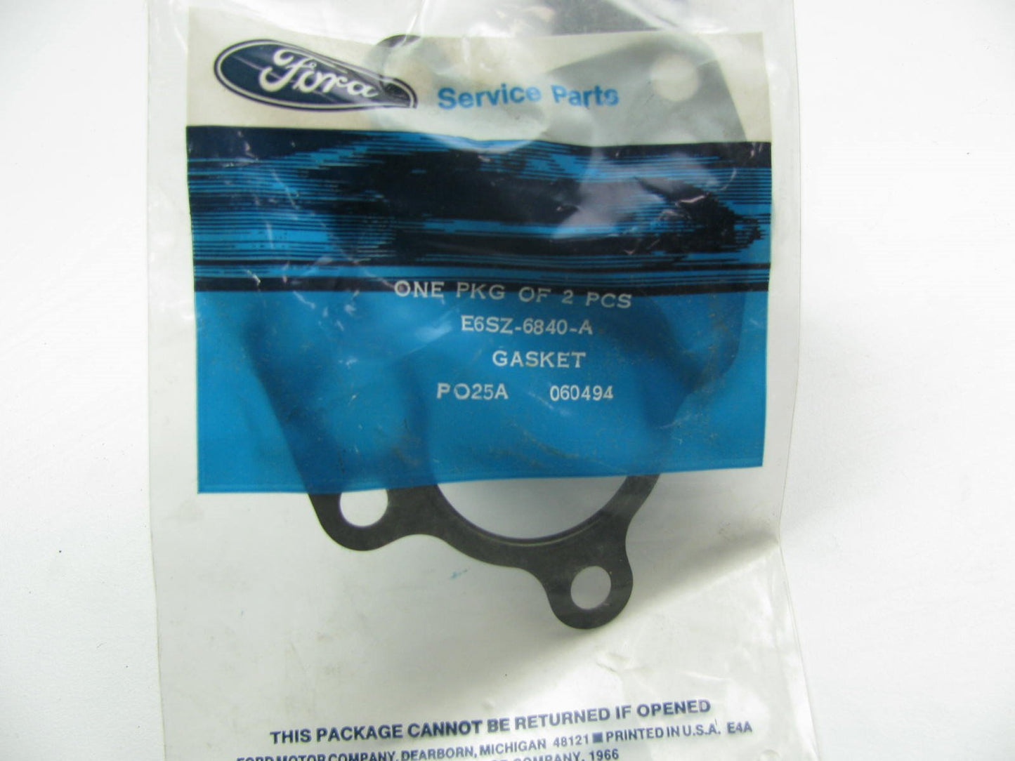 NEW - OEM Ford E6SZ-6840-A Engine Oil Filter Adapter Gasket