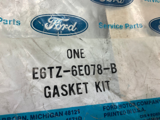 NEW - OEM Ford E6TZ-6E078-B Conversion Lower Oil Pan Gasket Set 86-88 2.0L 2.3L