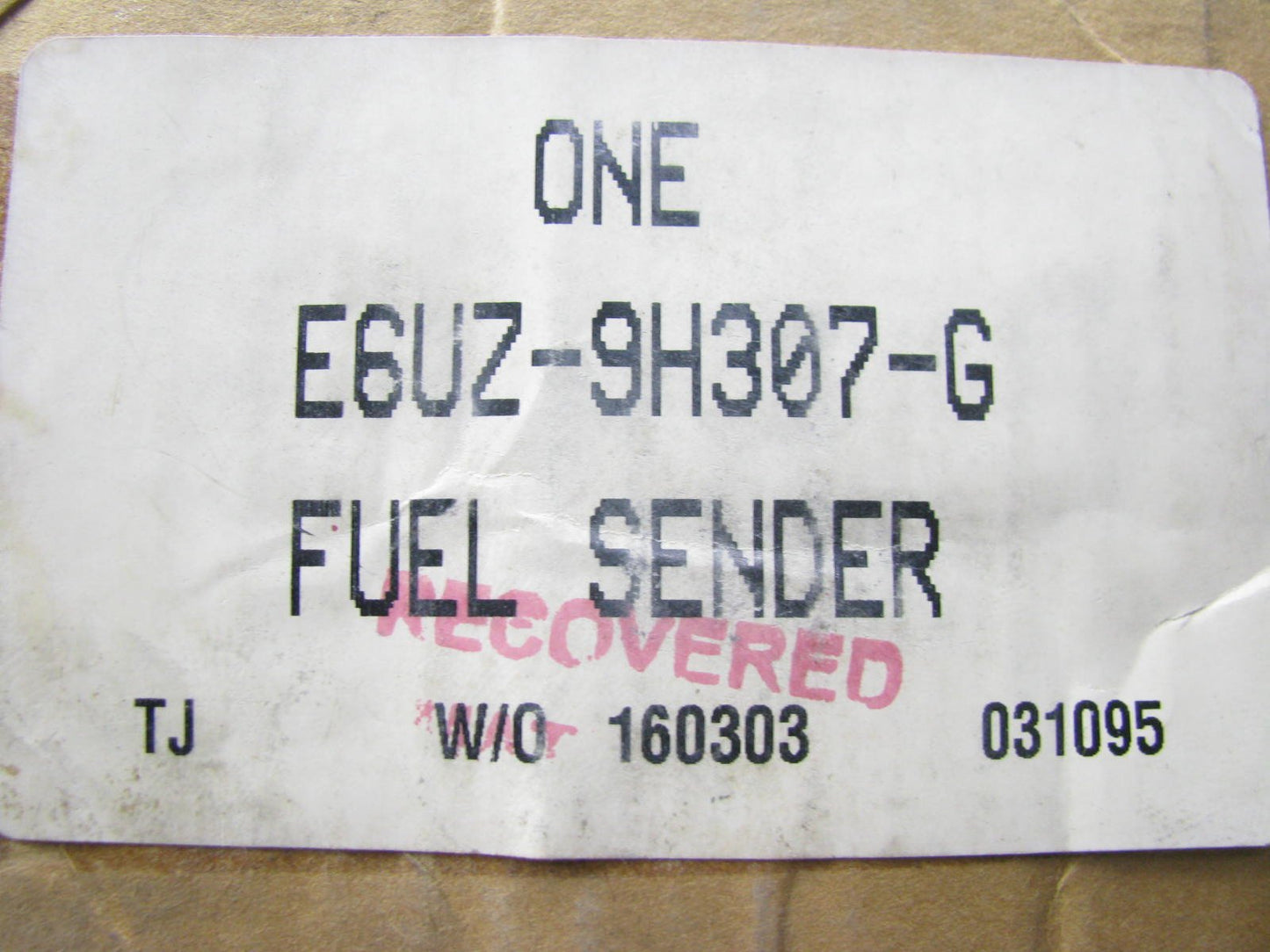 NOS Genuine OEM Ford E350 7.5L 460 Fuel Pump & Fuel Level Sender - Rear Gas Tank
