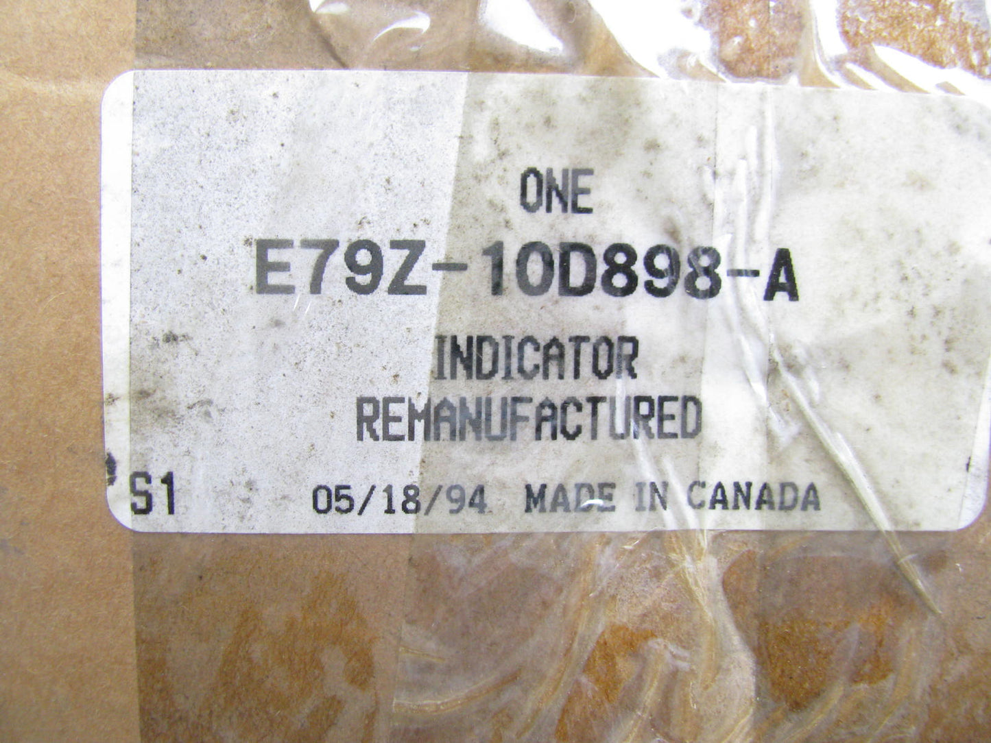 Reman - OEM Ford E79Z-10D898-A Message Center Indicator 1986-1987 Aerostar