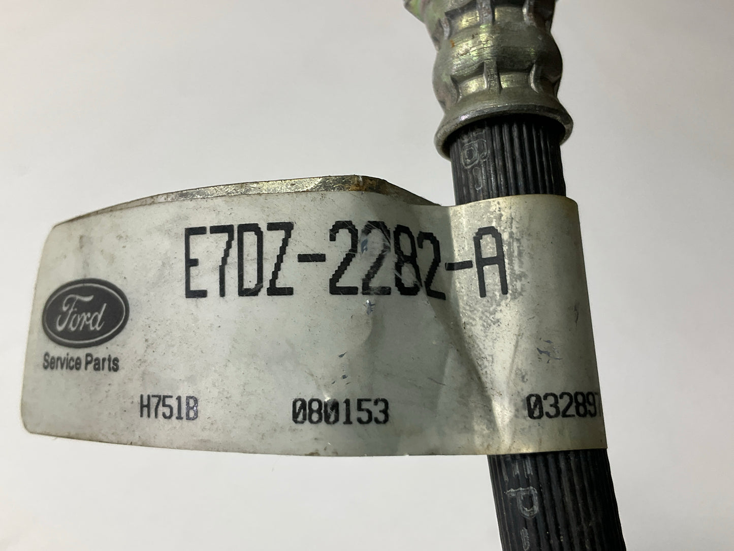 NEW - OEM Ford E7DZ-2282-A Rear Right Passenger Side Brake Hose