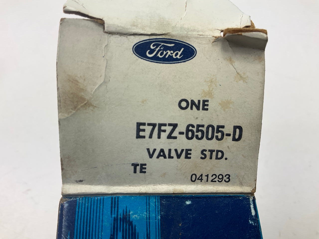 (4) NEW - OEM Ford E7FZ-6505-D STD Exhaust Valve - Standard 1987-1989 1.9L CFI