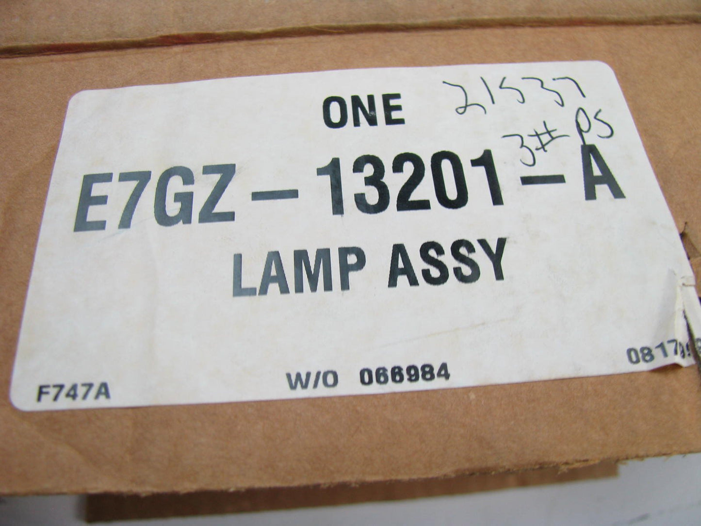 NEW OEM Ford E7GZ-13201-A Left Drivers Side Corner Light Lamp - 1988-1989 Tracer