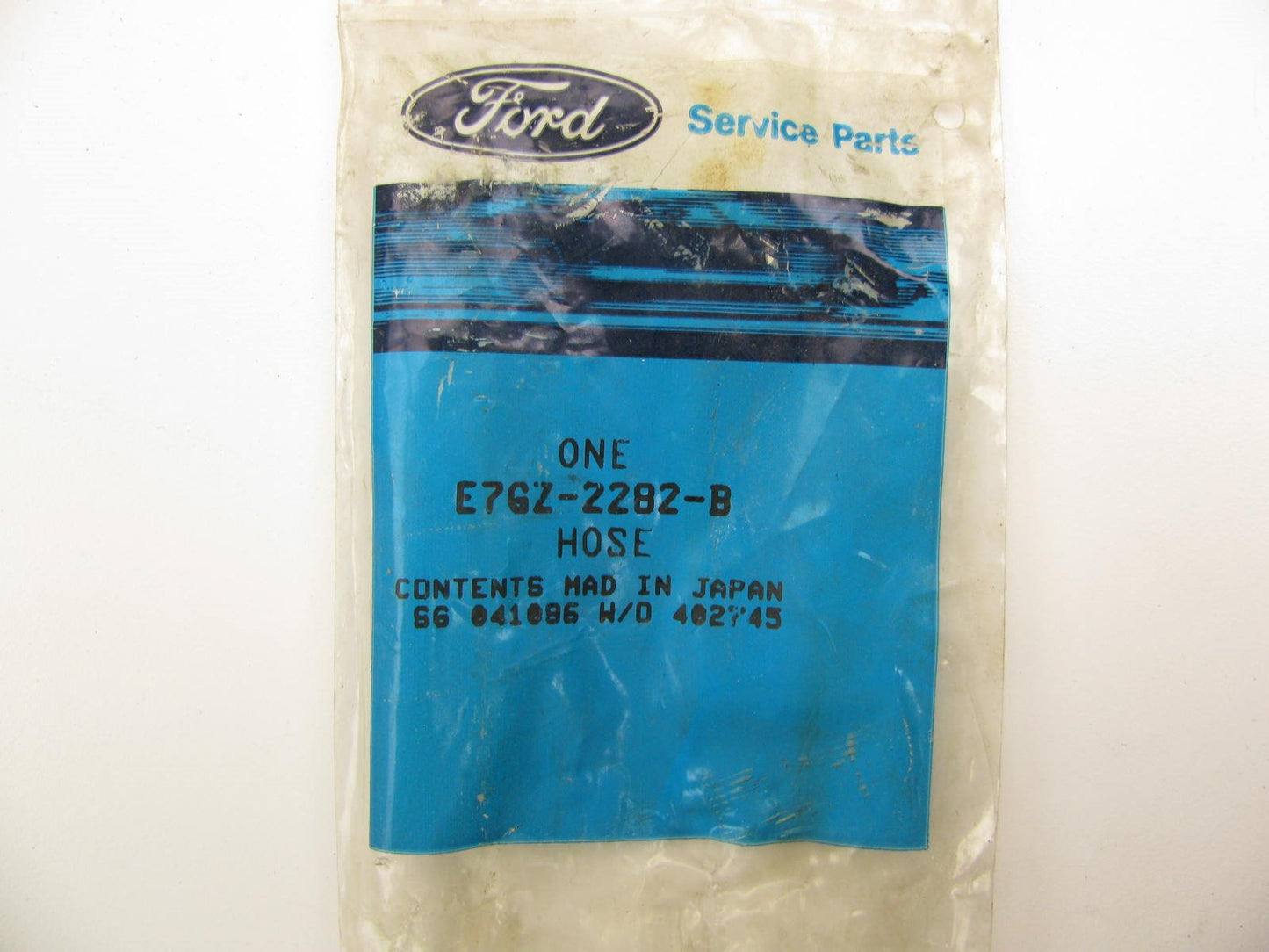 Ford E7GZ-2282-B Rear Left Brake Hydraulic Hose 1988-1989 Tracer 1991-1994 Capri