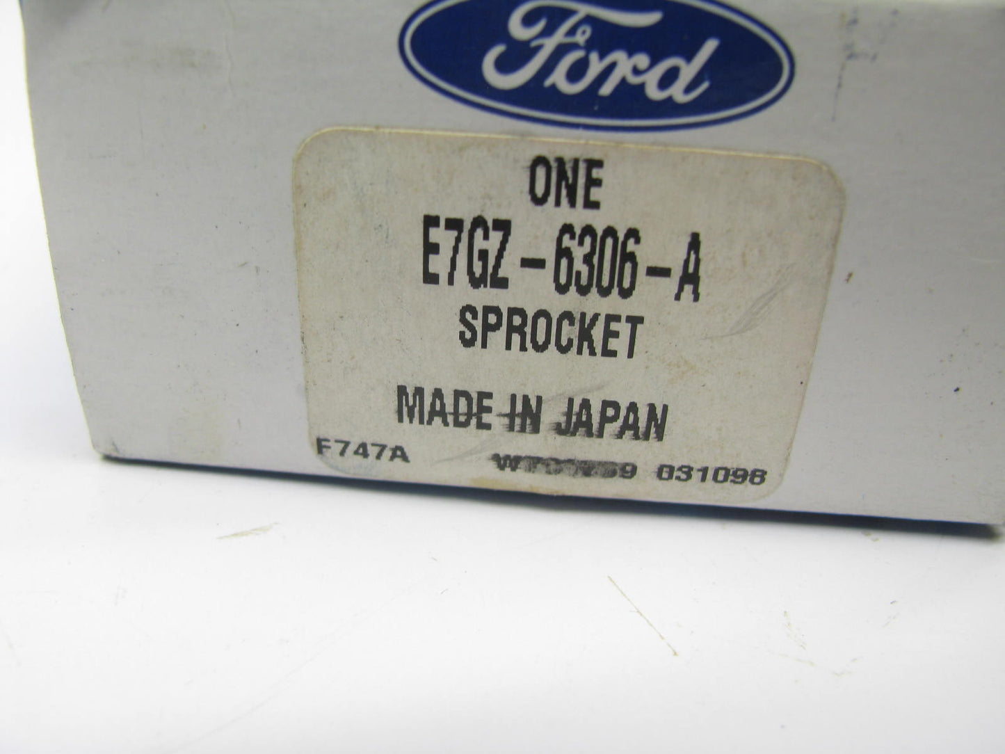 Ford E7GZ-6306-A Timing Sprocket 1988-1989 Ford Festiva & Mercury Tracer 1.6L