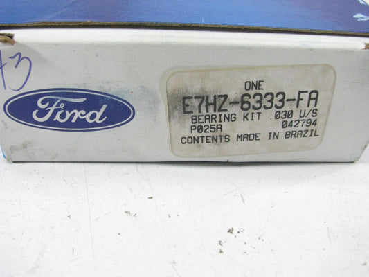 NEW - OEM Ford E7HZ-6333-FA Upper Main Bearing .030'' 86-94 6.6L 7.8L FTO Diesel