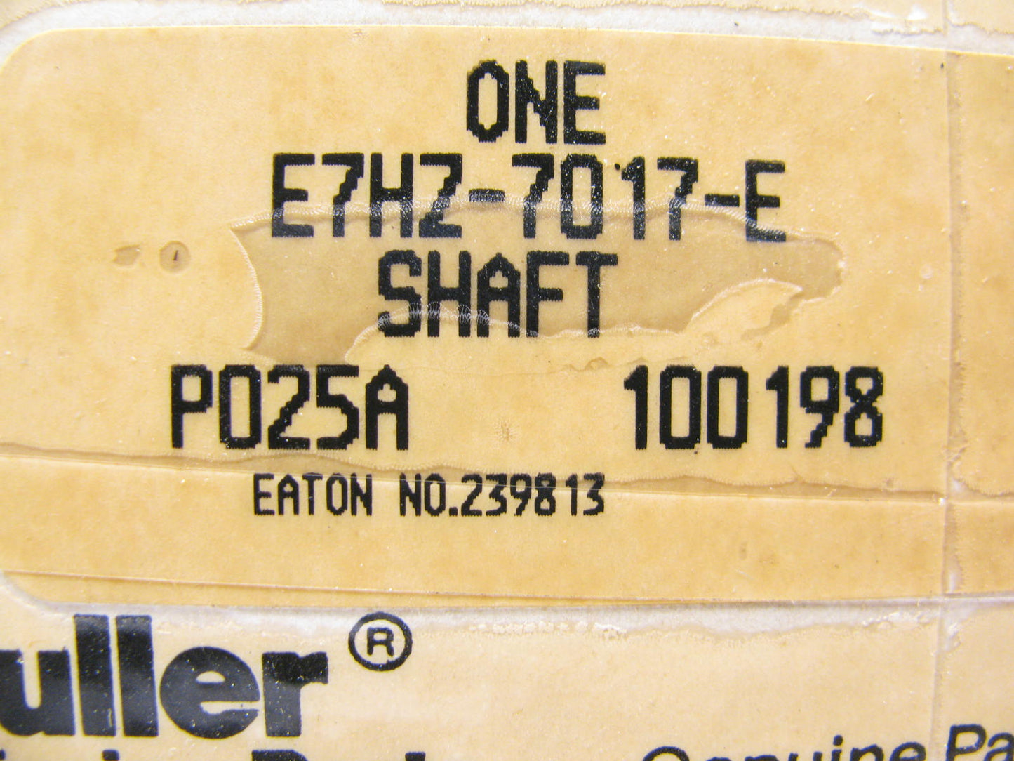 NEW - OEM Ford E7HZ-7017-E Manual Transmission Input Shaft For FS4005A, FS4005B