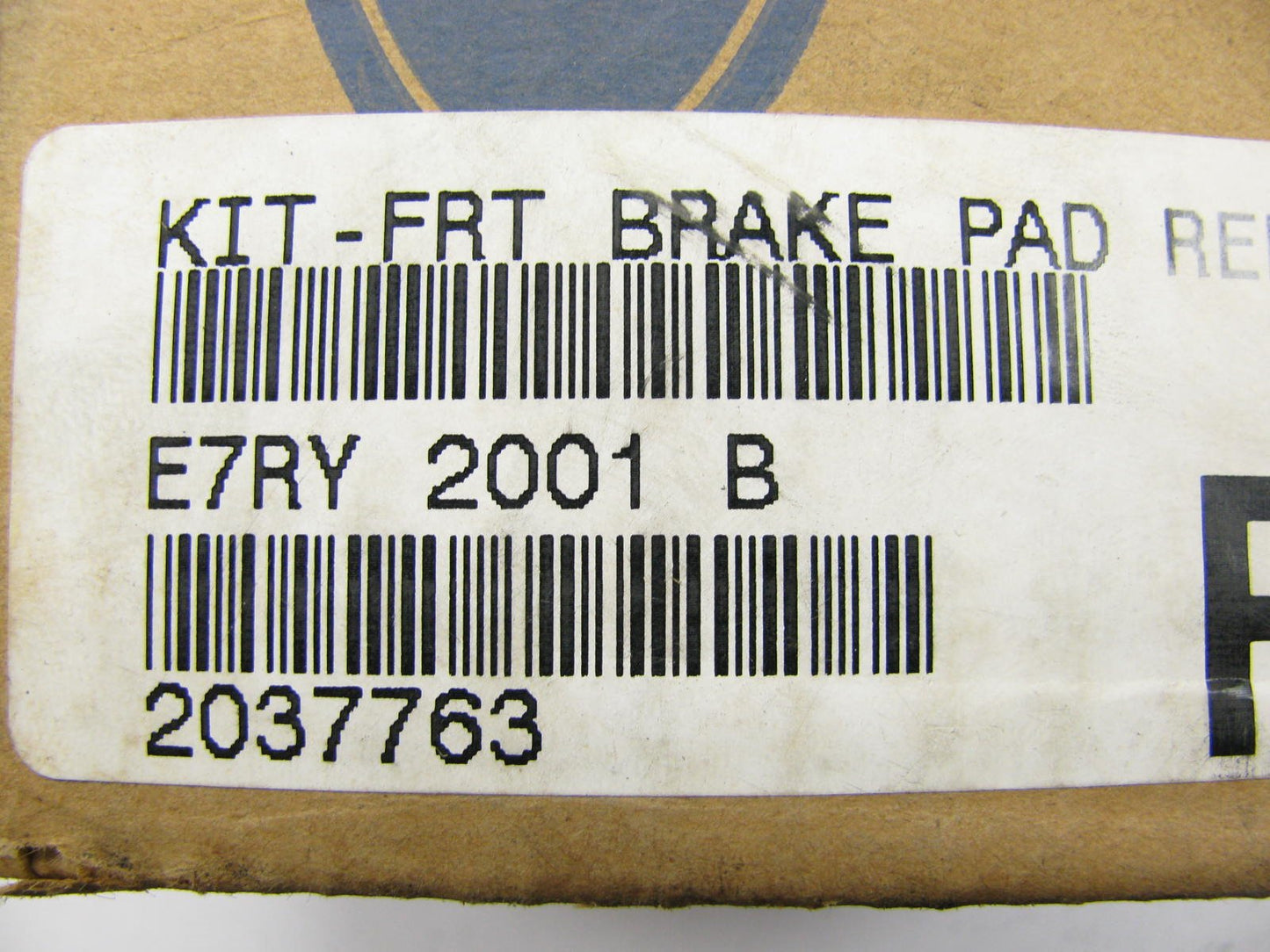 New OEM Ford Front Brake Pads With Wear Sensors 88-89 Merkur Scorpio E7RY-2001-B
