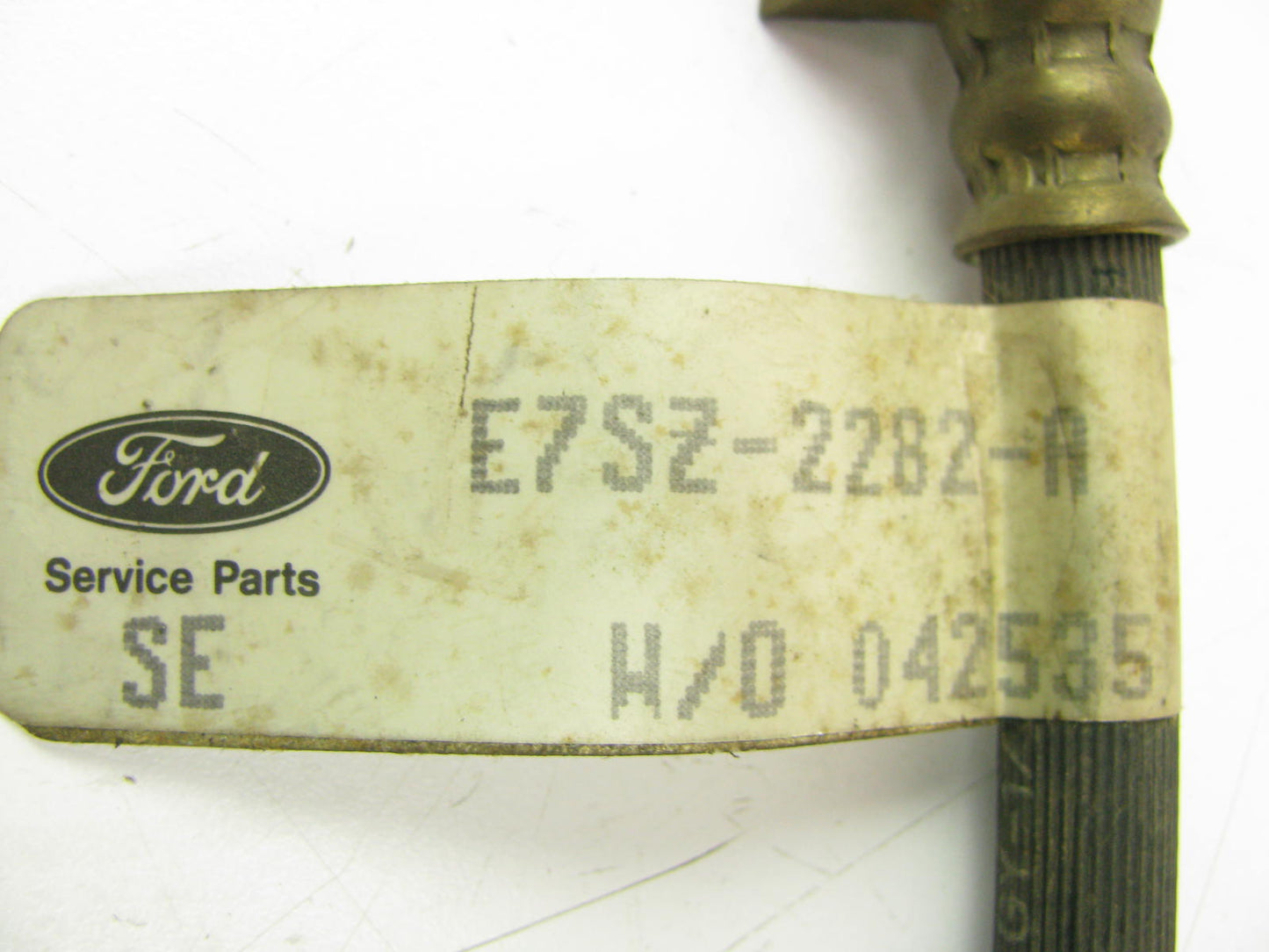 NEW - OEM Ford E7SZ-2282-A Brake Hydraulic Hose - Rear Center