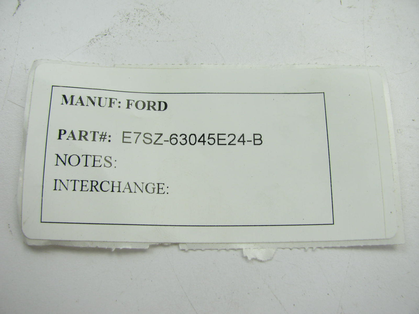 NEW - OEM Ford E7SZ-63045E24-B Ashtray Panel 1987-1988 Thunderbird W/O Light