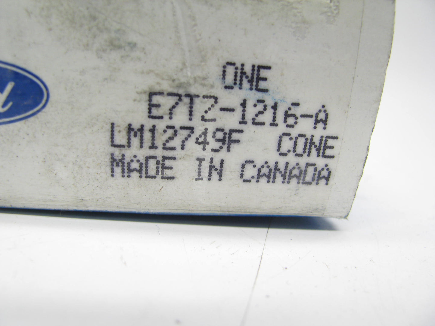 (2) NEW - OEM Ford E7TZ-1216-A Wheel Bearing - Front Outer, Timken LM12749F