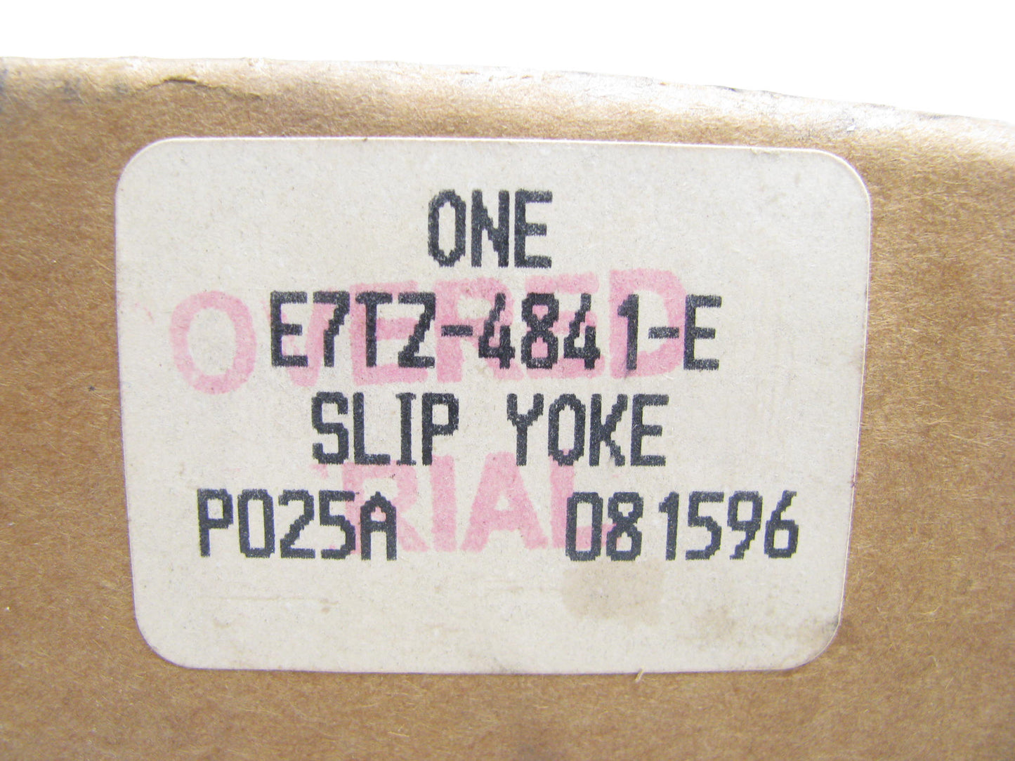NOS - OEM Ford E7TZ-4841-E Slip Yoke 1987-1991 F250 F350 Diesel W/ M5OD / ZF5