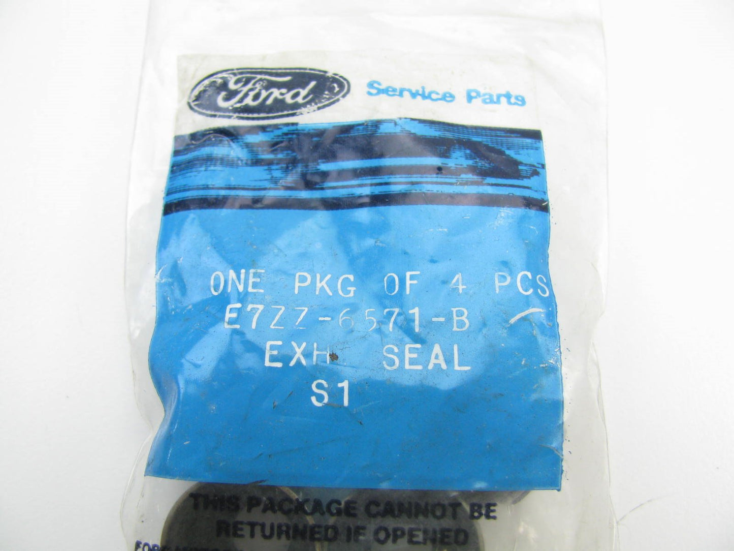 (4) NEW OEM Ford E7ZZ-6571-B EXHAUST Valve Stem Oil Seals