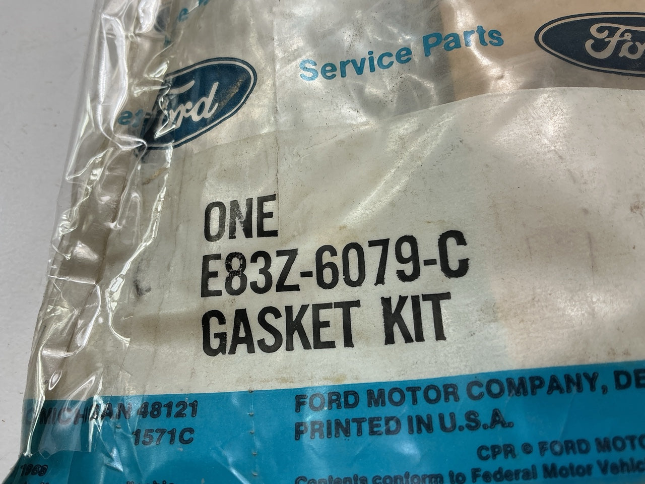 New GENUINE OEM FORD Engine Cylinder Head Gasket Set 86-89 Tempo, Topaz 2.3L