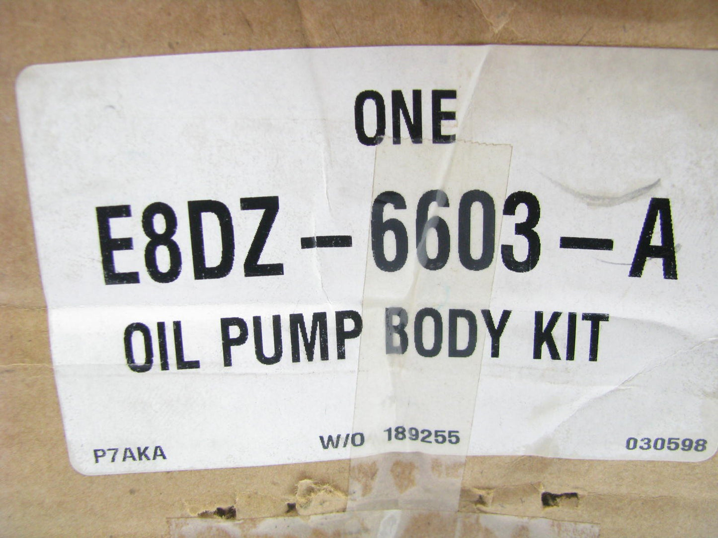 NEW GENUINE OEM Ford E8DZ-6603-A Oil Pump - 1988-1995 Ford 232 3.8L V6 Engine