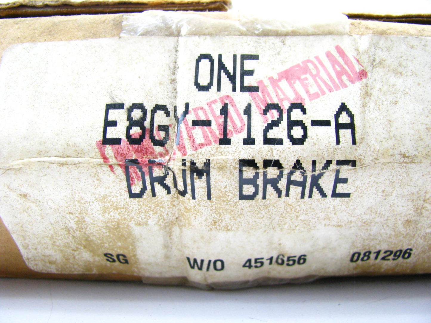 NOS - OEM Ford E8GY-1126-A Rear Brake Drum 1988-1989 Mercury Tracer