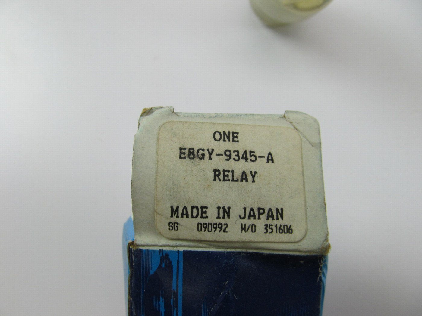 NEW - OEM Ford E8GY-9345-A Fuel Pump Relay