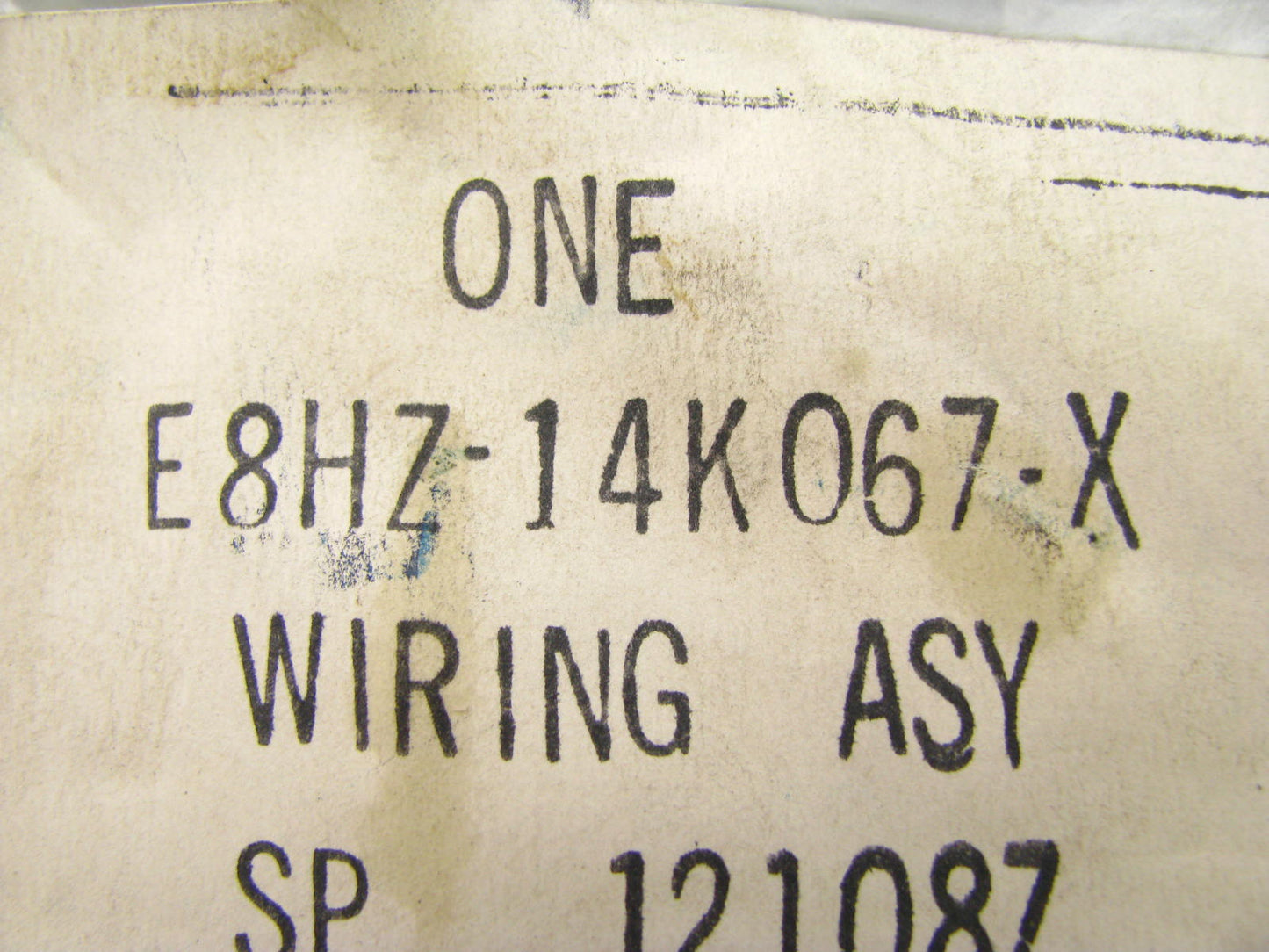 NOS - OEM Ford E8HZ-14K067-X Transmission & Tranfer Warning Lamp Feed Wiring