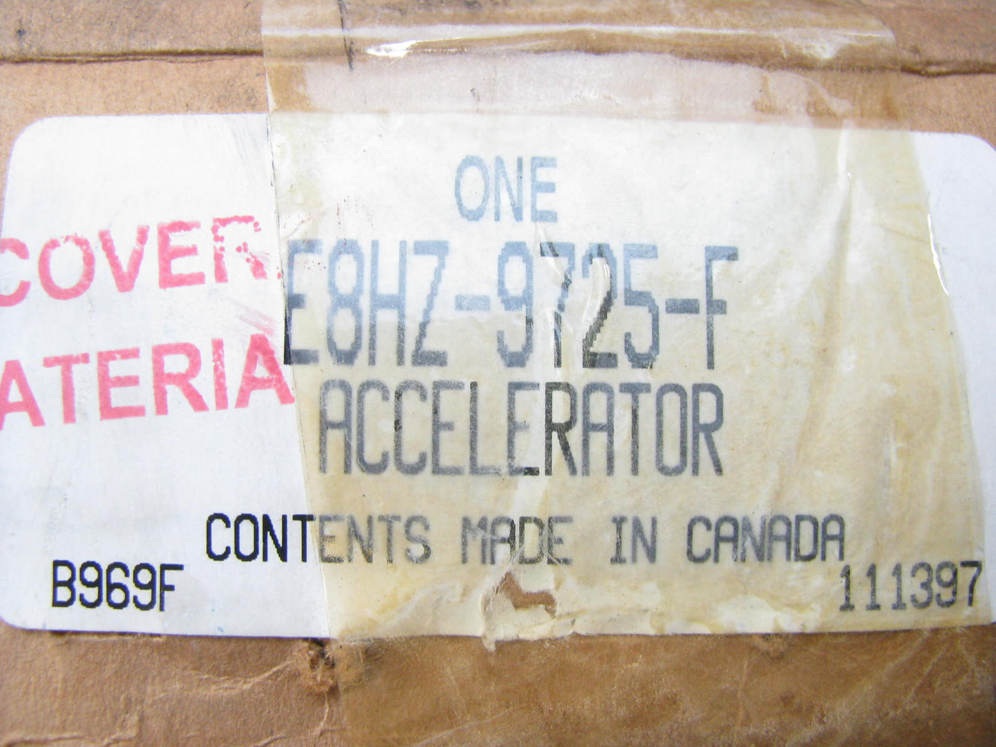 NEW - OEM Ford E8HZ-9725-F Accelerator Assembly 1988-1990 F700/900 FTO Automatic