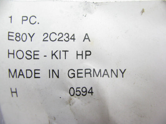 NEW - OEM Ford E8OY-2C234-A High Pressure Brake Hose 1988-90 Lincoln Continental