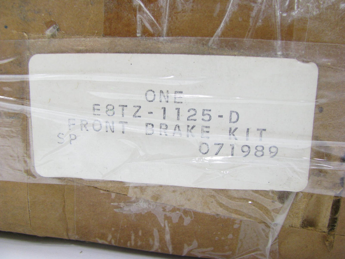 NEW - OEM FORD E8TZ-1125-D Front Disc Brake Rotor For 1980-1993 F-150 4WD Only