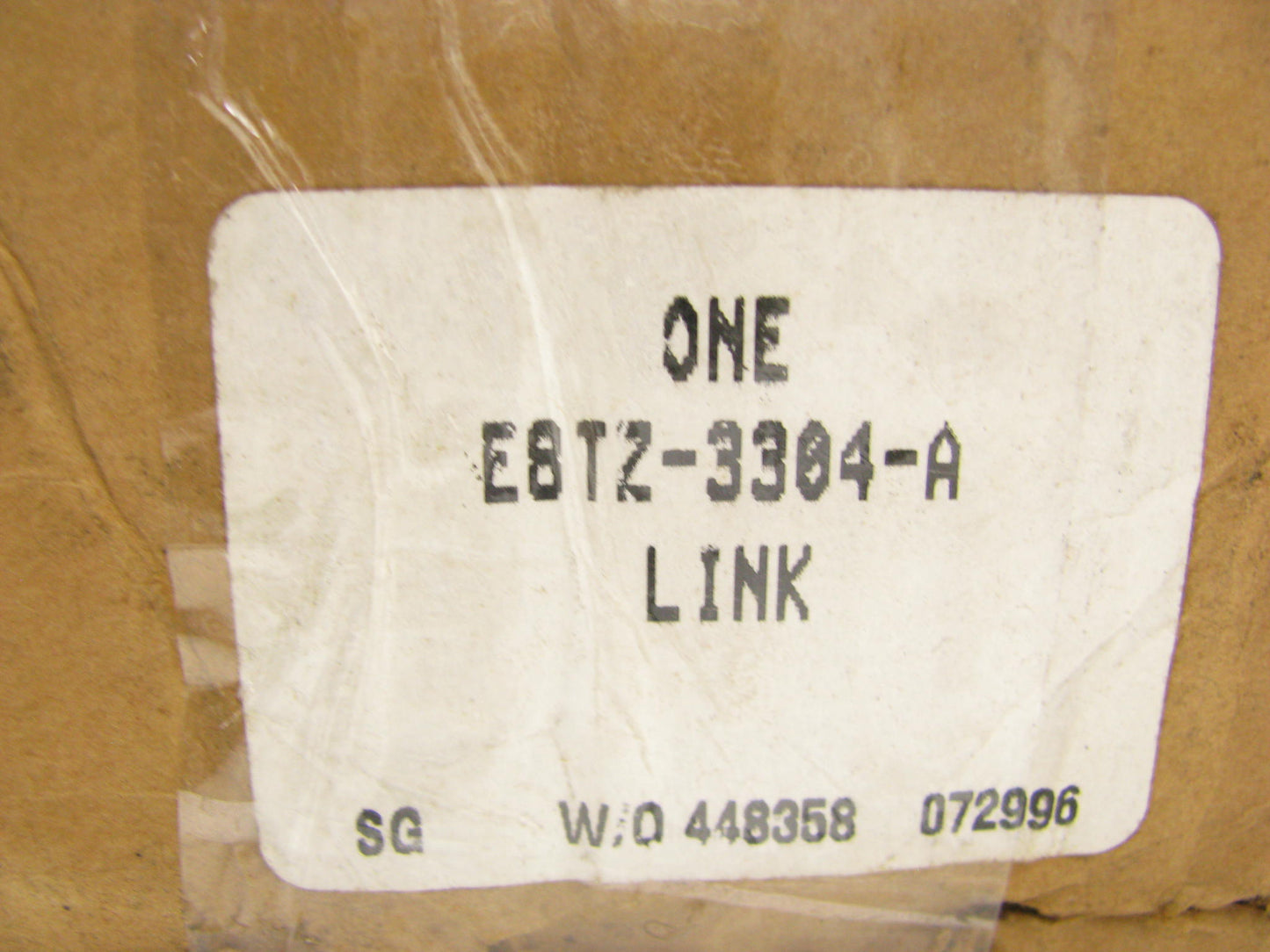 Ford E8TZ-3304-A LEFT Outer Steering Tie Rod End - 1988-1997 F Super Duty