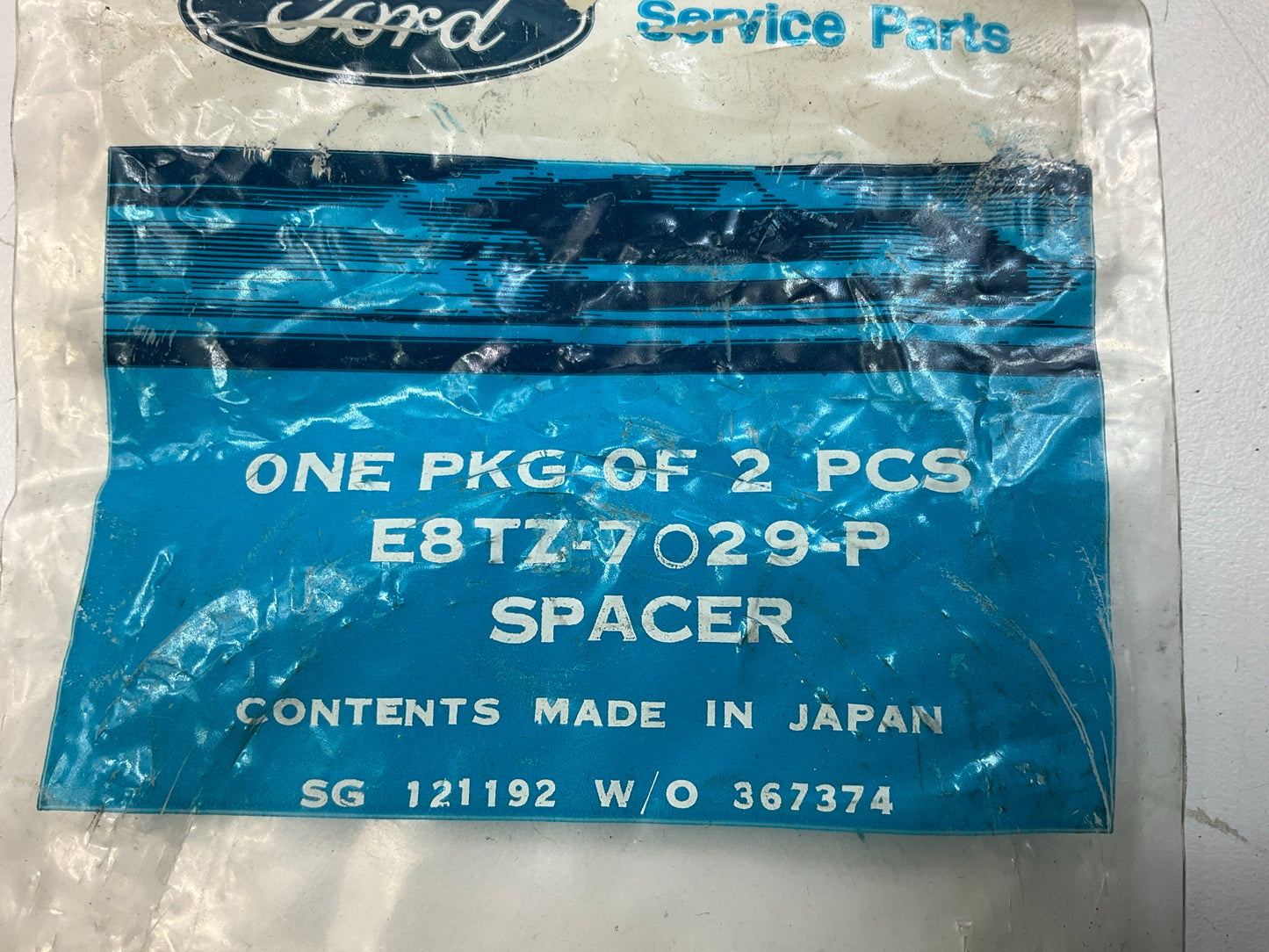 (2) NEW - OEM Ford E8TZ-7029-P Front Input Bearing Spacer, 3.8mm - TK5 5-Speed